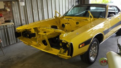 '73 charger rallye 340 - 727 matching #s