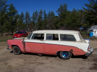 56 dodge suburban moving to shop.JPG