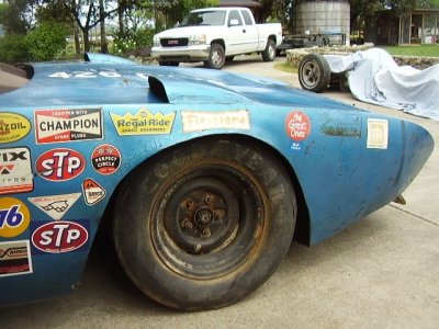 ray elder 1969 original daytona front end on 1971 chassis.jpg