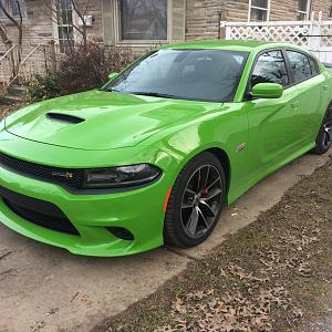 2017 Charger SRT 8 Scat Pack Green Go