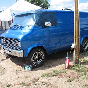 My 73 Dodge B100 Van