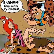 barney eating pebbles.png