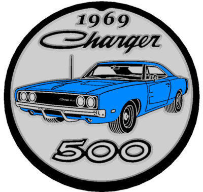 1969 CHARGER 500 FRONT ANGLE VIEW BLUE COASTER.jpg