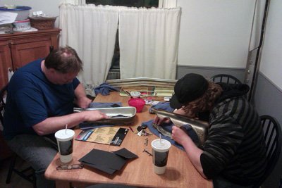 Erik&Me polishing.jpg Erik&Me polishing.jpg