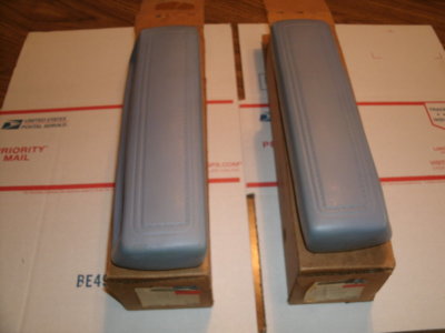 NOS arm rest pads 001.JPG