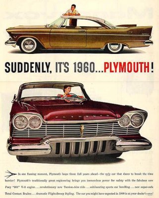 57 Plymouth it could be 1960 Plymouth Advert. #1 Style.jpg