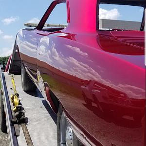 70 rr getting loaded on flat bed.jpg