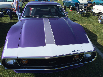 AMC_Javelin_AMX_with_401_4-speed_and_Cardin_at_2015_AMO_meet_6of8.jpg