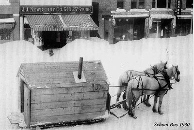 School bus in northern Maine, 1930..jpg