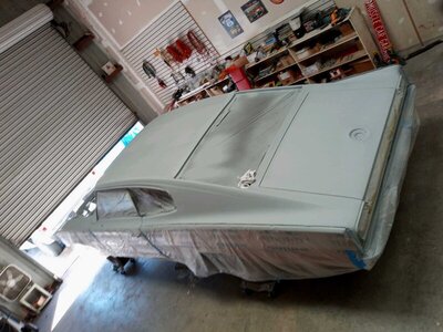 Roof and decklid in primer.JPG